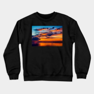 Sunset Over the Great Salt Lake Crewneck Sweatshirt